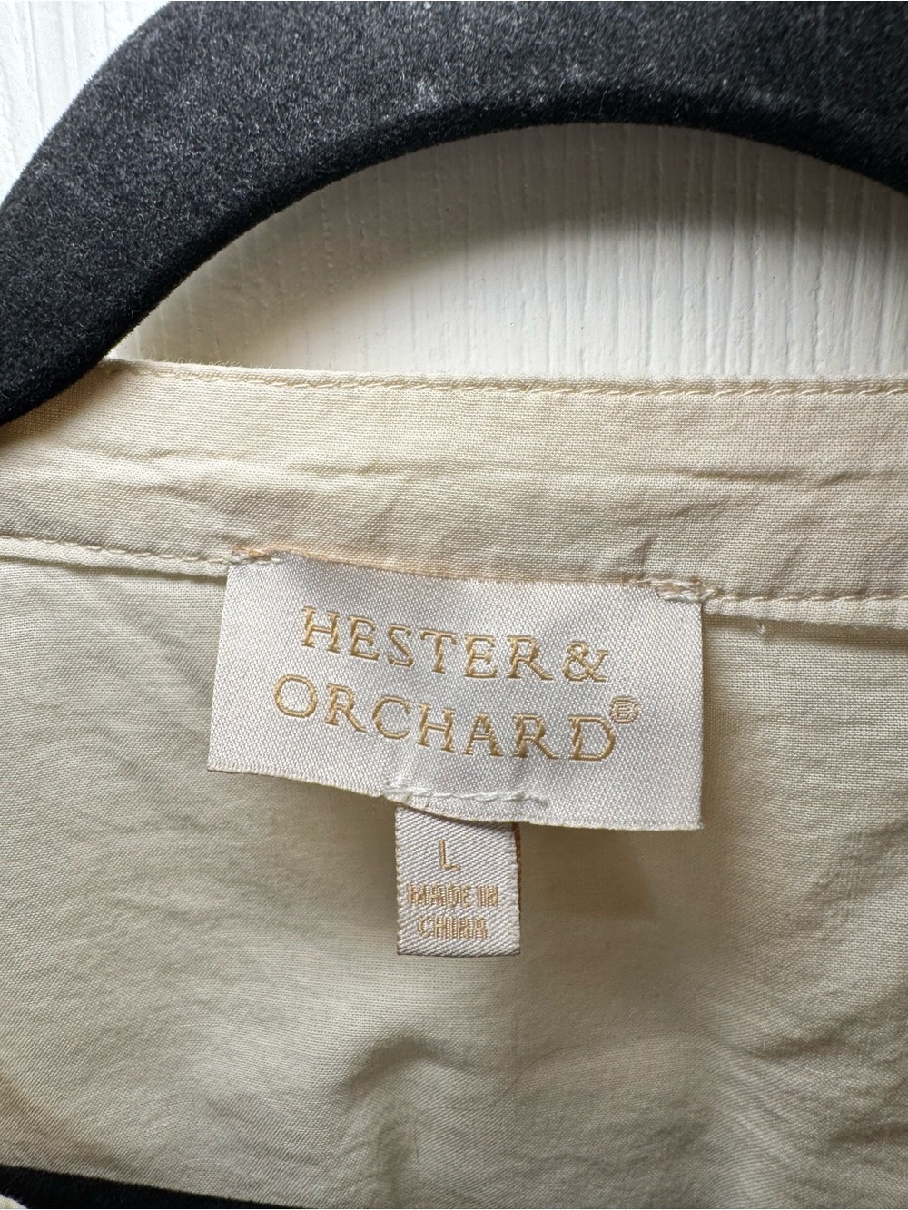 Hester & Orchard Cream Embroidered Floral Cotton - Picture 2 of 10